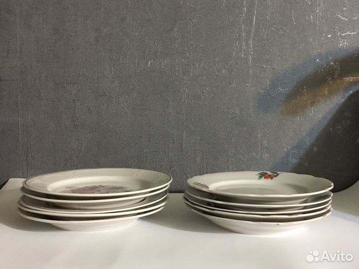 Тарелки столовые СССР