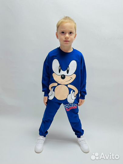 Спортивный костюм Соник 98 104 110 116