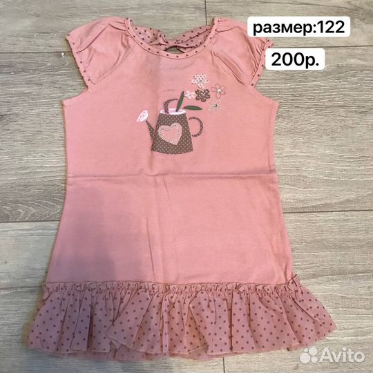 Детская одежда для девочек новая