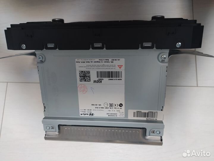 Штатная магнитола на kia rio x