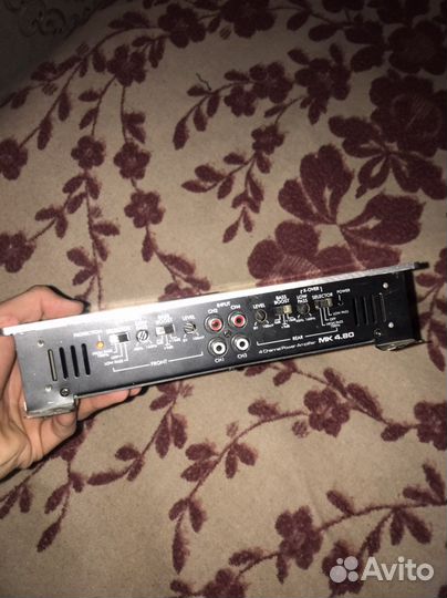 Усилитель мощности звука Misteri 4 канала