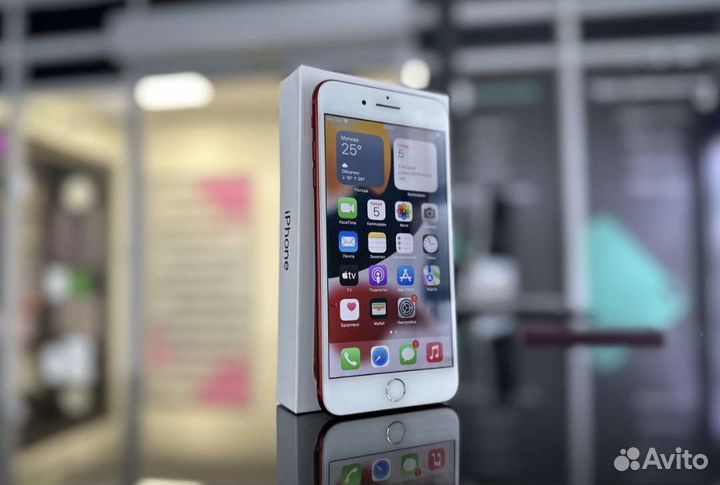 iPhone 7 Plus 128gb Red Идеальное состояние