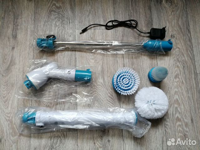 Беспроводная щётка для уборки. Кафель, стены, пото