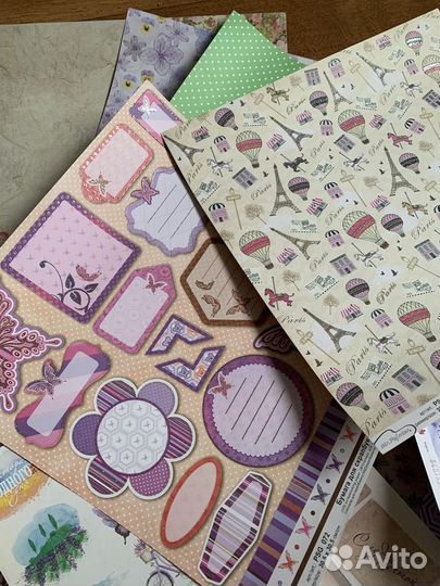 Набор бумаги для скрапбукинга