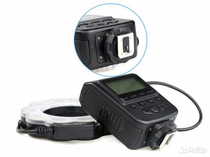 Кольцевые LED макро вспышки SL-102C (новые)