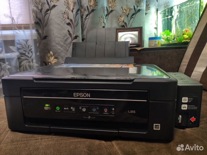Цветной мфу c снпч Epson L355