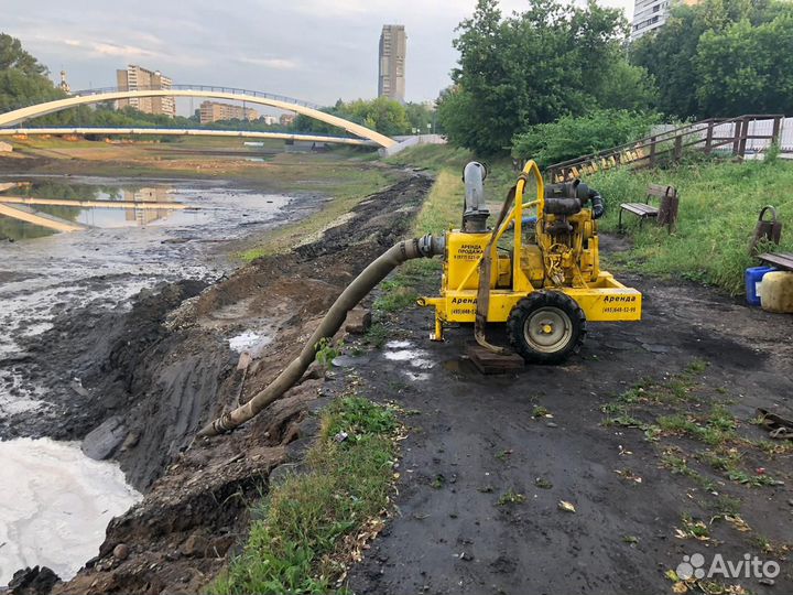 Аренда мощных насосов и мотопомп