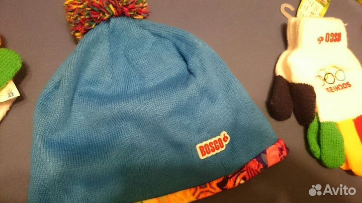 Лыжная шапочка перчатки bosco Сборной России