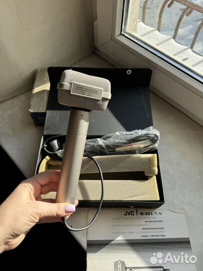 Микрофон JVC ретро СССР советский