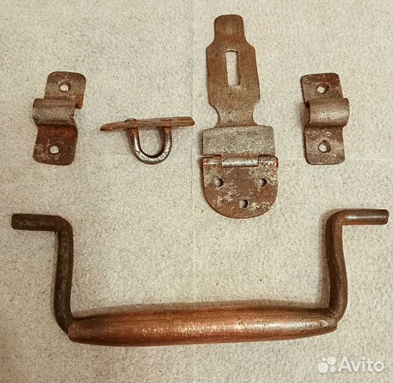 Комплект фурнитуры к старинному сундучку