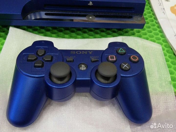 Sony PS3 Slim Titanium Blue Коллекционка GT5