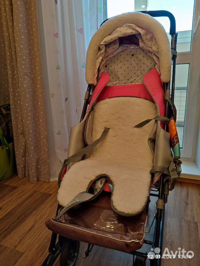 Коляска-санки Nika 7-3 сканди