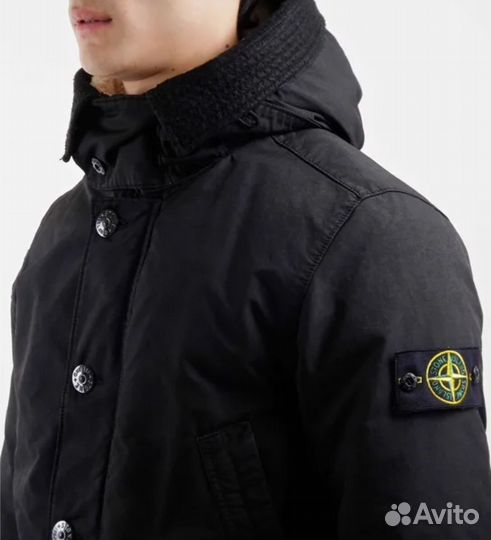 Парка зимняя stone island XL оригинал