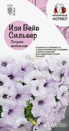 Рассада петунии Изи Вейв и Тайдал вейв