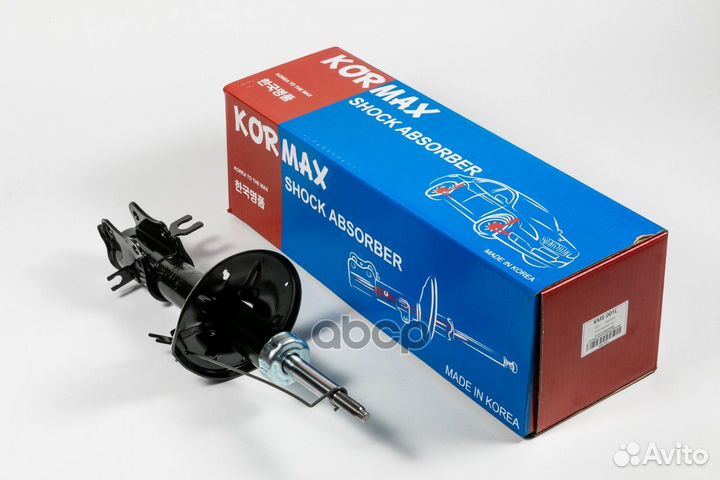 Стойка газомасляная передняя левая /333418