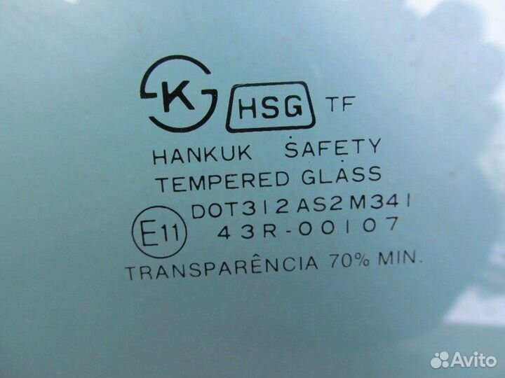 Стекло двери заднее Daewoo Espero klej C20LE 1999