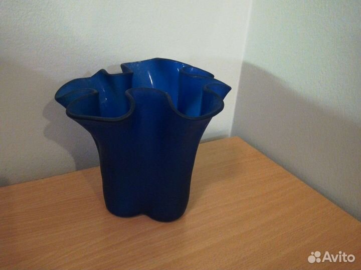 Стекло синее кобальт