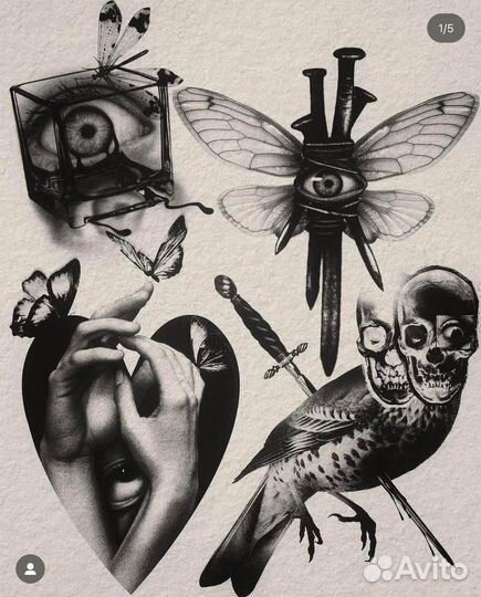 Модель для тату