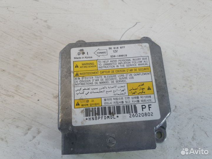 Блок Airbag Chevrolet Lacetti седан F14D3 2008