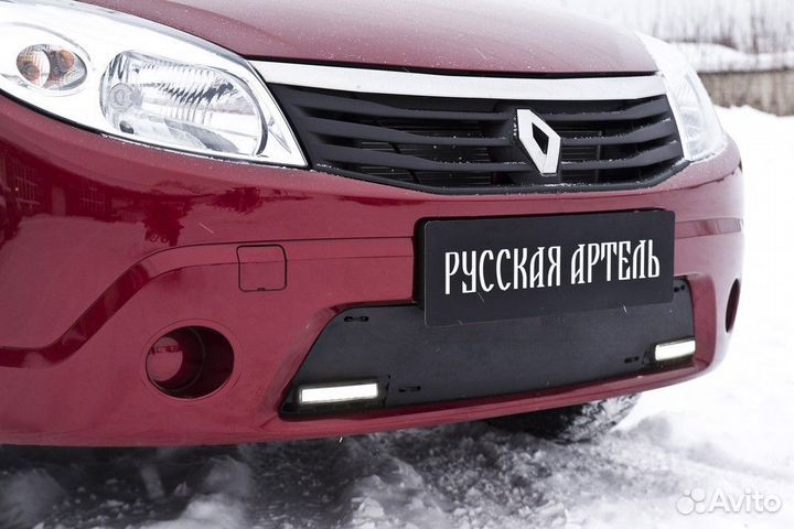 Зим.загл.реш.бампера Renault Sandero ZRR128302