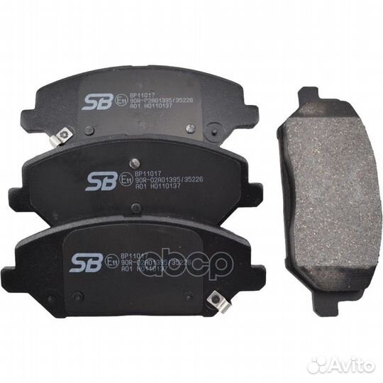 Колод. торм. диск. Fr KIA ceed (CD) 2018