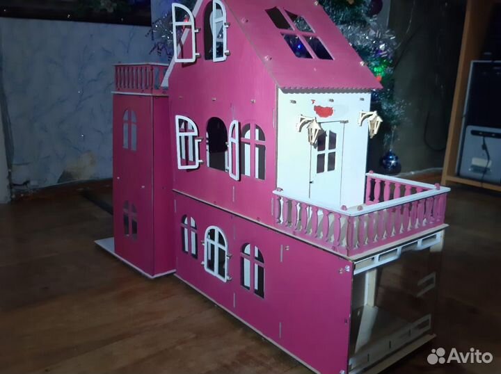 Кукольные домики 2штуки