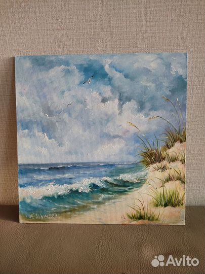 Картина маслом на холсте пейзаж