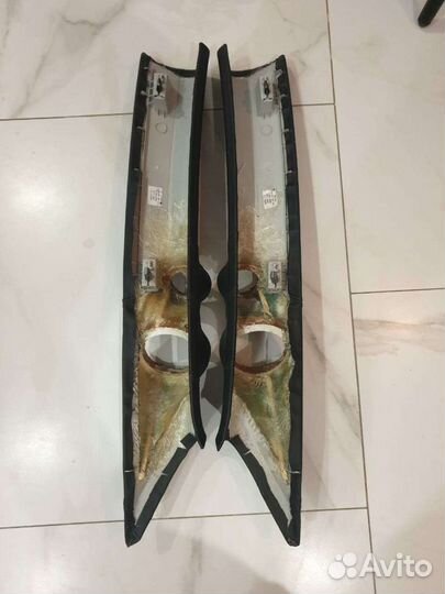 Накладки на стойки Skoda Superb 2018года