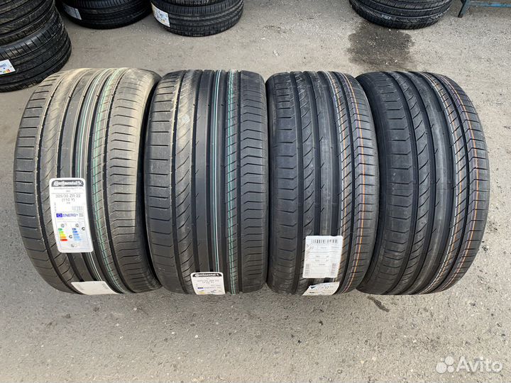 Continental ContiSportContact 5P 285/40 R22 и 325/35 R22