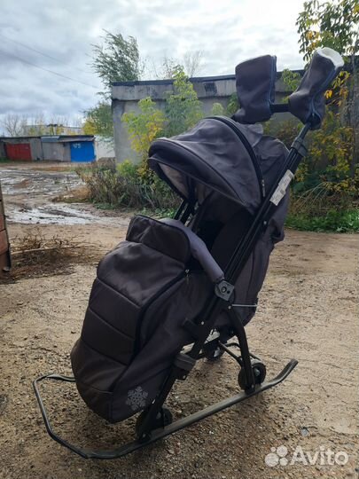 Детские санки коляска бу
