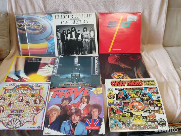 Пластинки виниловые