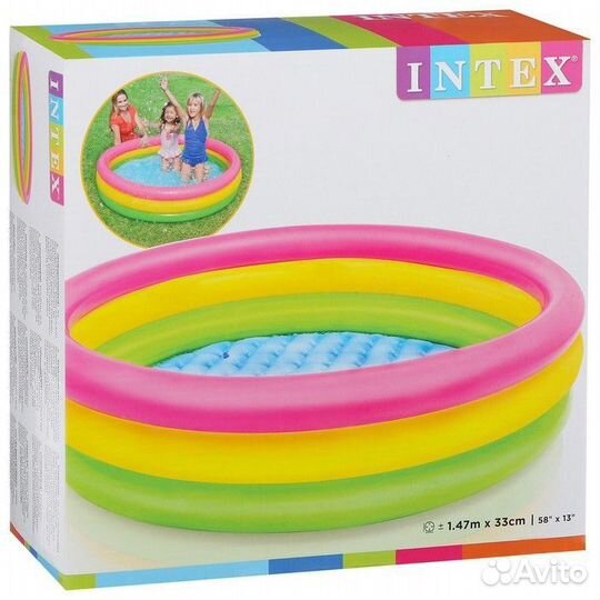 Бассейн Радуга 147*33 38995 (57422NP)