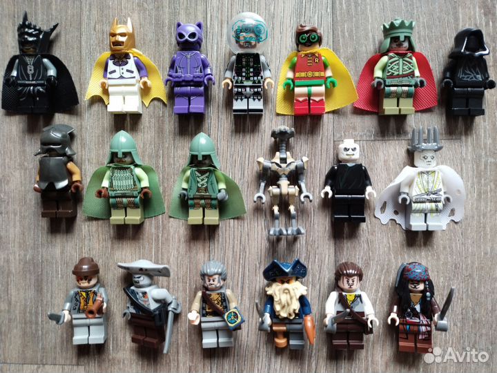 Lego фигурки - аналог поштучно