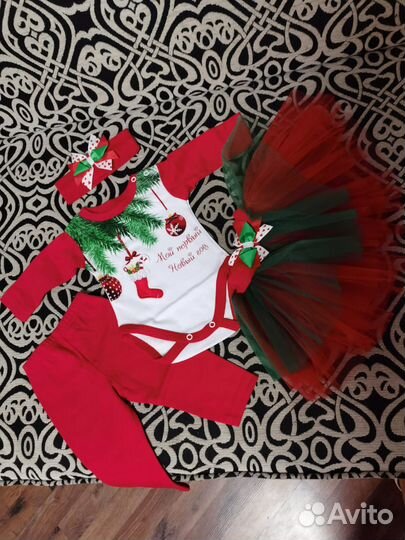 Новогодний Костюм для девочки 62-68