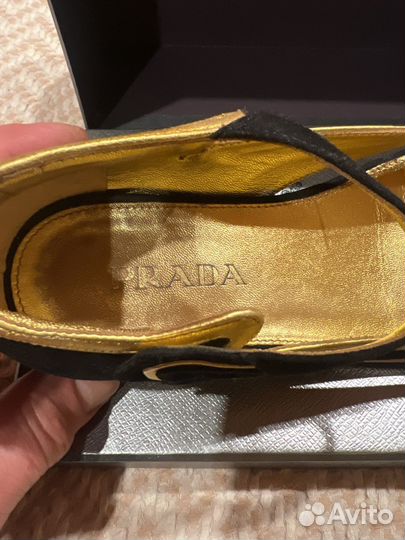 Босоножки Prada