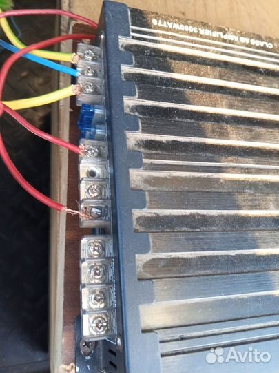 Сабвуфер и усилитель