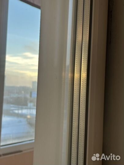 Балконная дверь с окном пвх бу