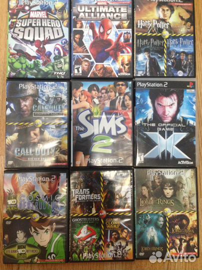 Игры на PlayStation2, только на прошитую