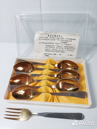 Мельхиоровые ложки СССР