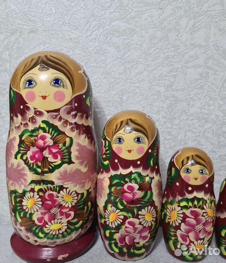 Матрёшка игрушка росписная