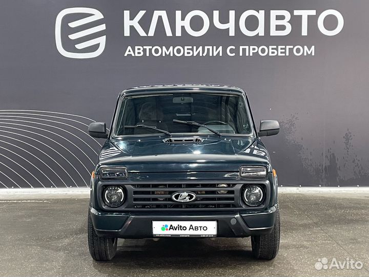 LADA 4x4 (Нива) 1.7 МТ, 2019, 80 528 км