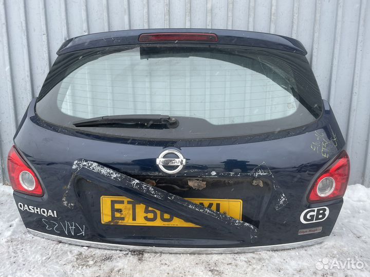 Nissan qashqai j10 Крышка багажника