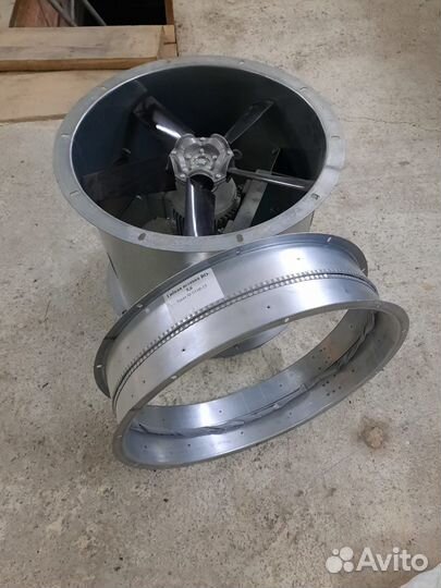 Вентилятор осевой напор 5,6 4кВт