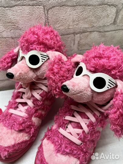 Кроссовки Adidas X Jeremy Scott Pink Poodle ориг