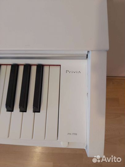 Цифровое пианино casio privia PX770 - гарантия год