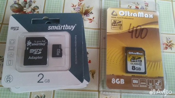 Флэшки и карты памяти