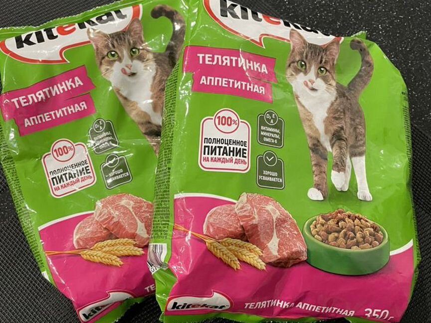 Сухой корм для кошек kitekat