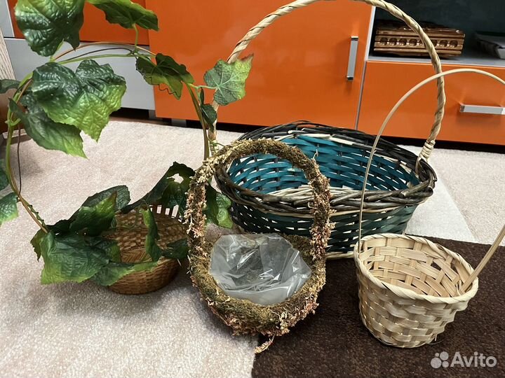 Корзина плетеная