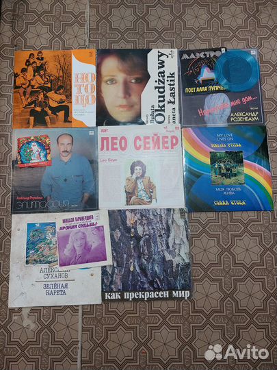 Пластинки бардов и детские