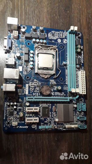 Материнская плата 1155 с процессором pentium g620